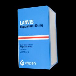 Ланвис (Тиогуанин) таблетки 40мг 25шт в Кемерове и области фото