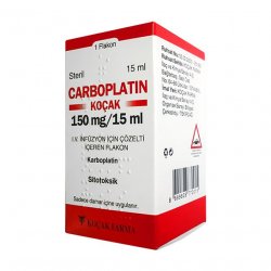 Карбоплатин (Carboplatin) Коцак 10мг/мл 15мл (150мг) 1шт в Кемерове и области фото