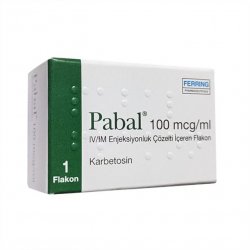 Пабал (Карбетоцин) р-р д/в/в и в/м введ 100мкг/мл амп 1шт в Кемерове и области фото